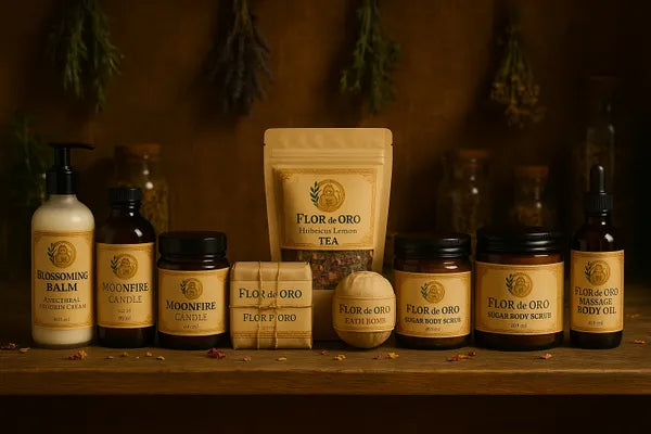 Zemi Naturals Flor de Oro ancestral Caribbean botanical beauty collection
