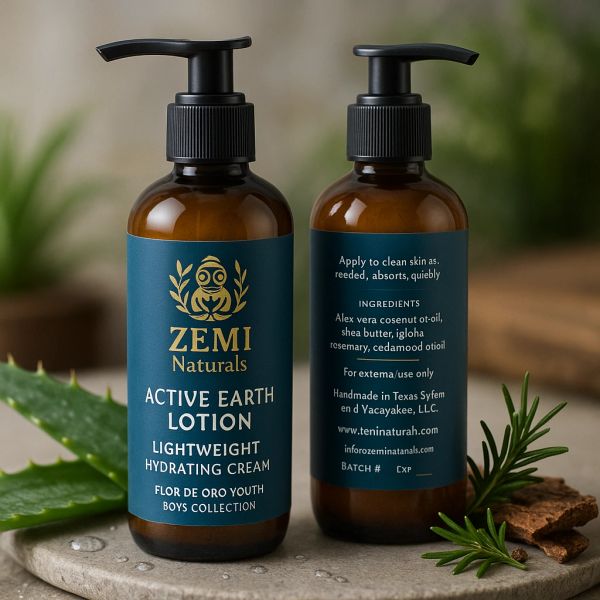 Zemi Naturals Active Earth Lotion