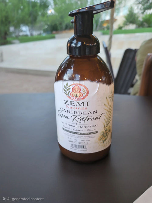 Zemi Naturals Caribbean Spa Retreat hand soap