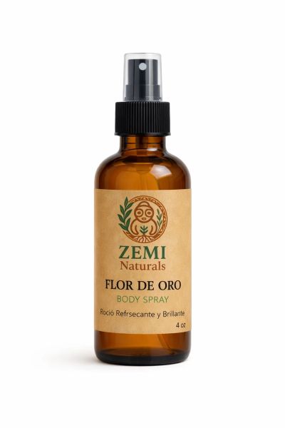 Zemi Naturals Flor de Oro body spray