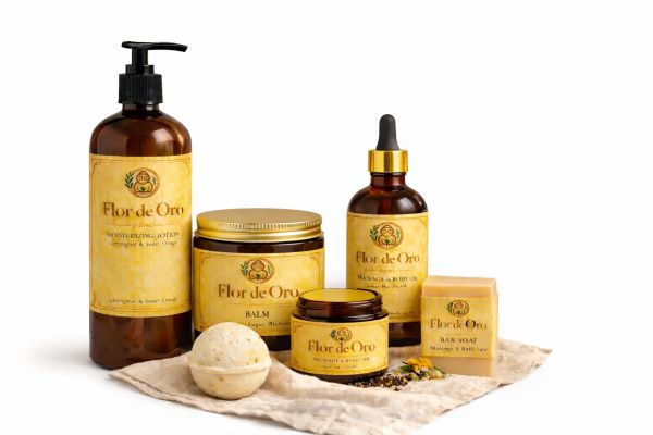Zemi Naturals Flor de Oro ancestral Caribbean beauty collection