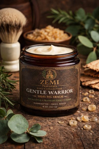 Zemi Naturals Gentle Warrior shaving balm