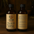 Flor de Oro Massage and Body Oil by Zemi Naturals