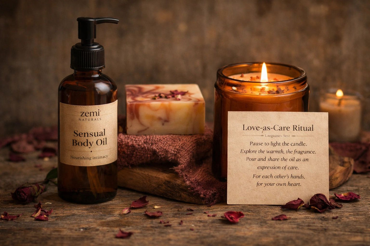 Zemi Naturals Love Languages gift set