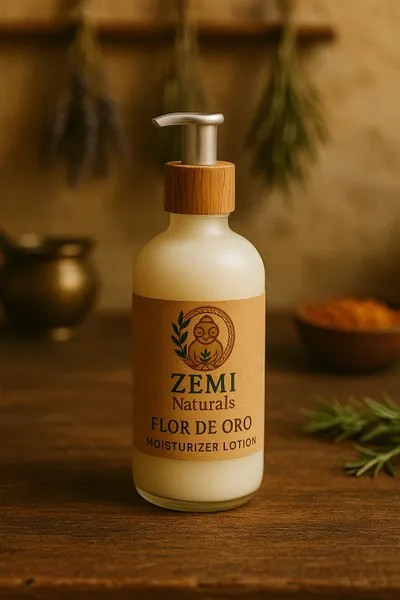 Flor de Oro Moisturizer Lotion by Zemi Naturals